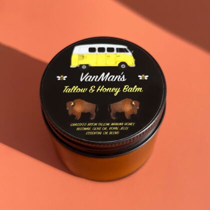VanMan's Bison Tallow & Honey Face Balm - 2 oz